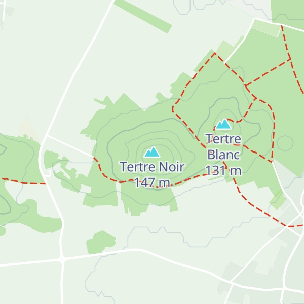 Map of Tertre Noir