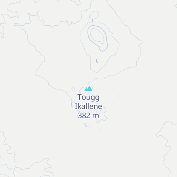 Map of Tougg Ikallene