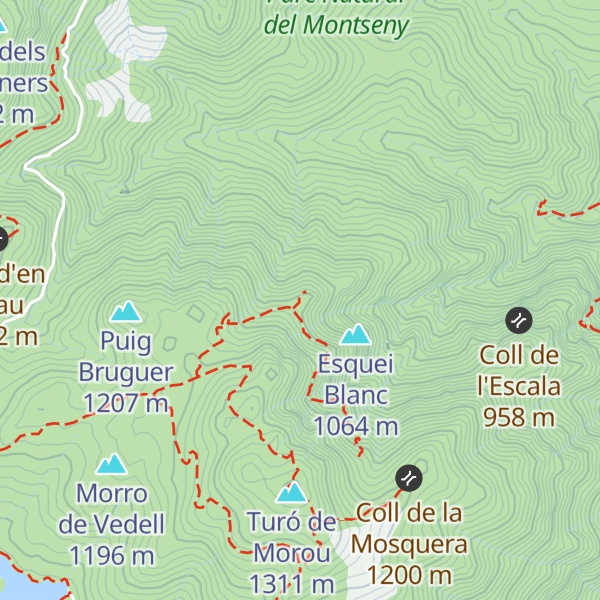 Map of Collada Alta
