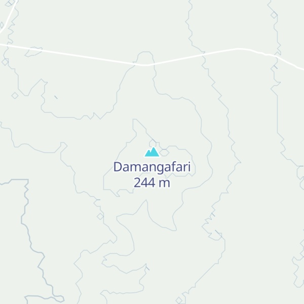 Map of Damangafari