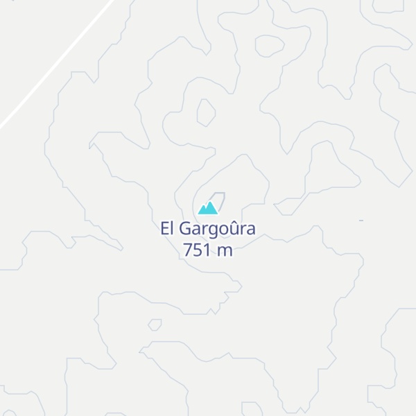 Map of El Gargoûra