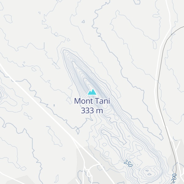 Map of Mont Tani