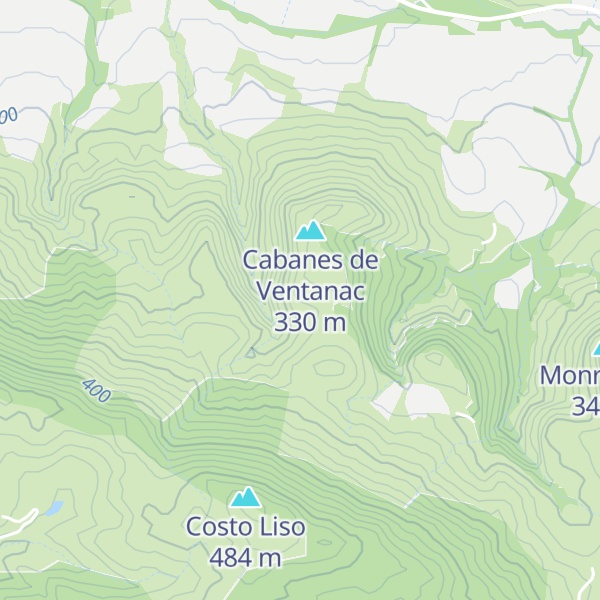 Map of Cabanes de Ventenac