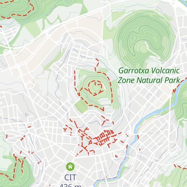 Map of Volcà del Montsacopa