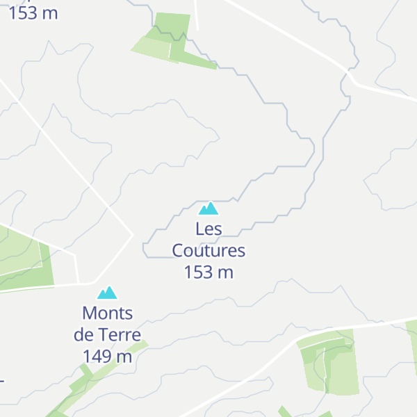 Map of Les Coutures
