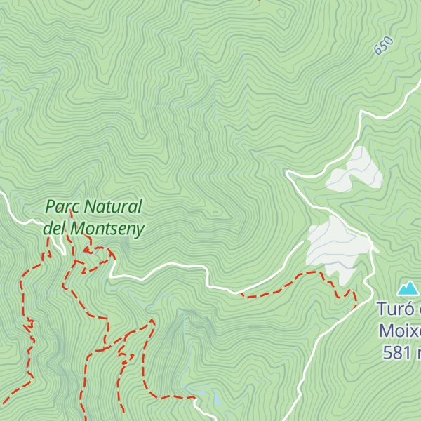 Map of Castell Xic