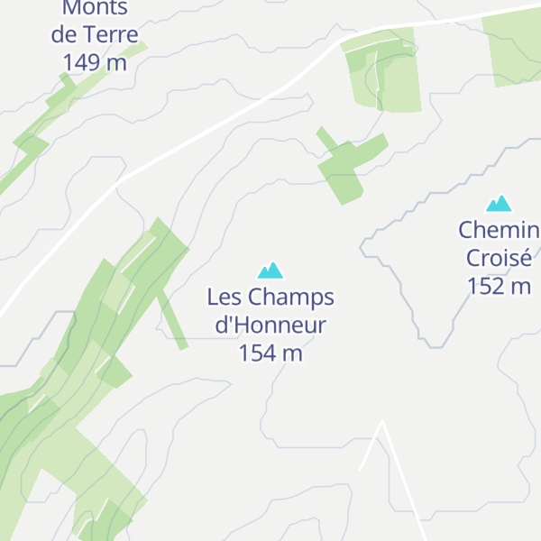Map of Les Champs d'Honneur