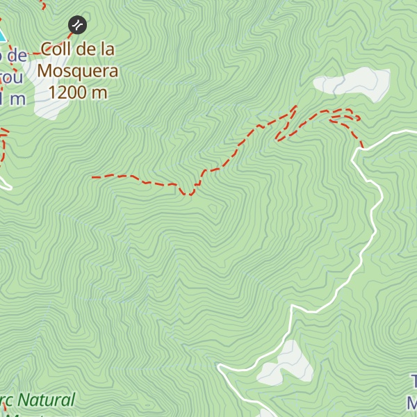 Map of Serrat de Can Cervera