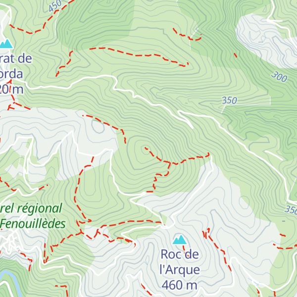 Map of Pic Lazerou