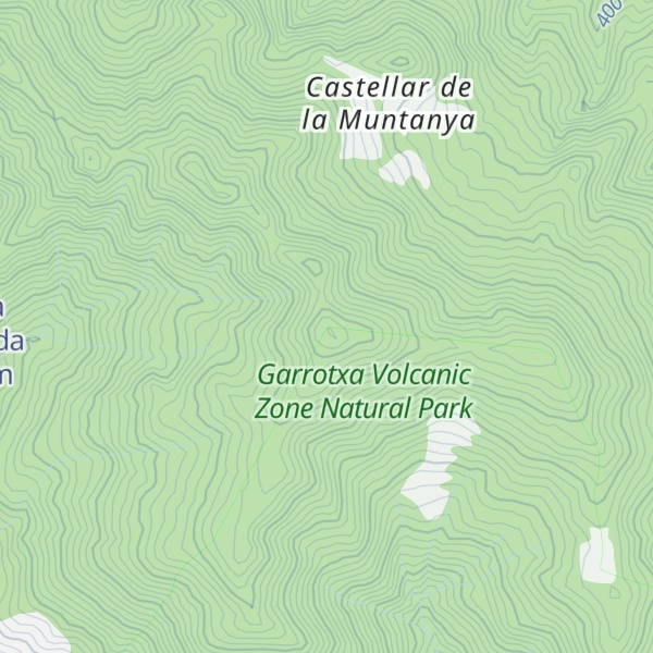 Map of Puig de la Cau