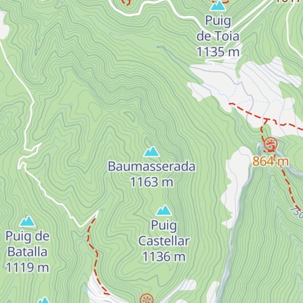Map of Baumasserada
