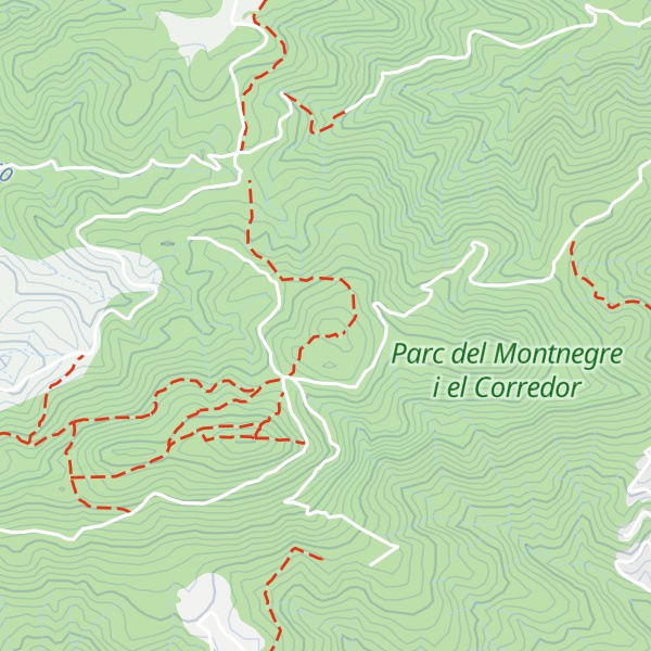 Map of Turó del Mig