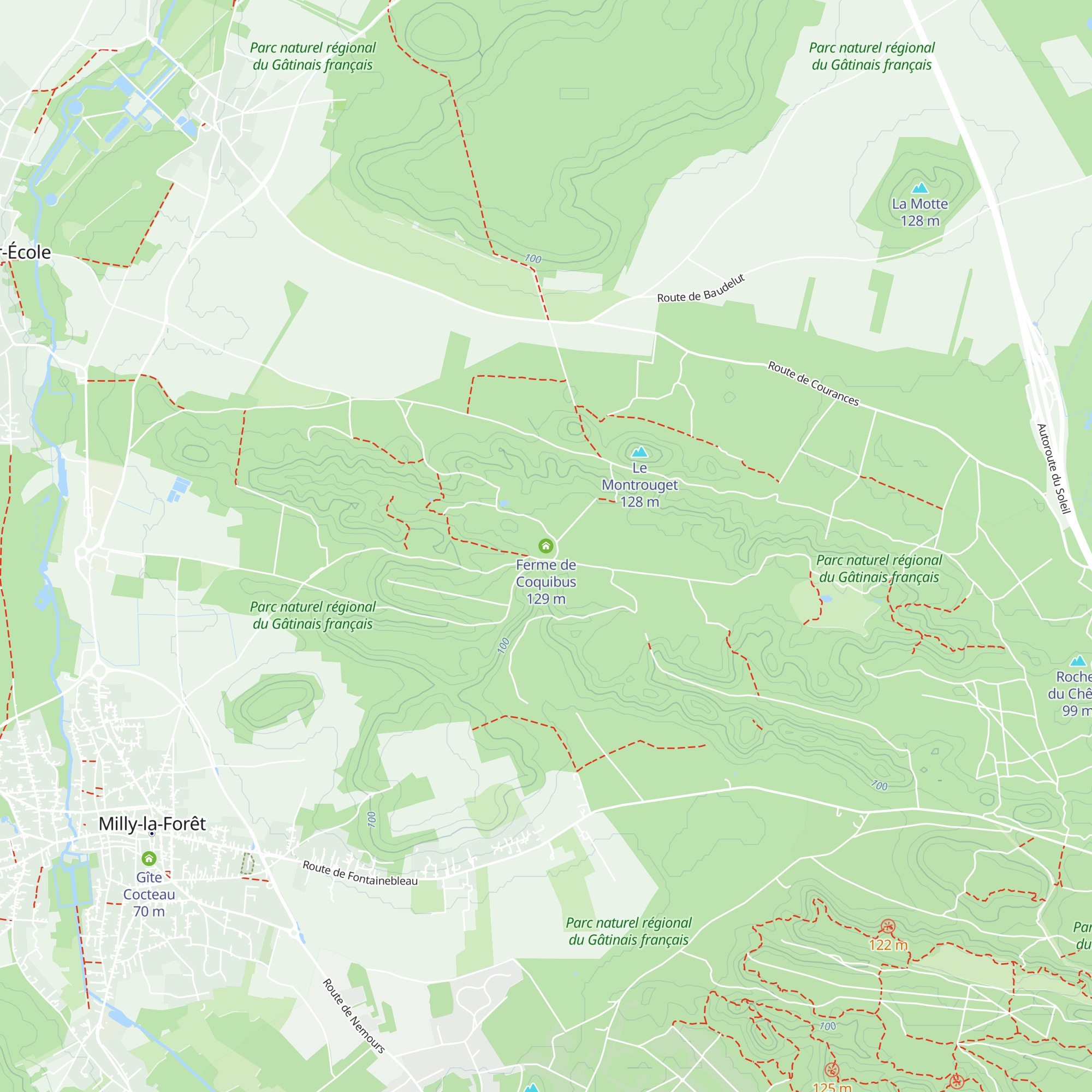 Ferme de Coquibus map