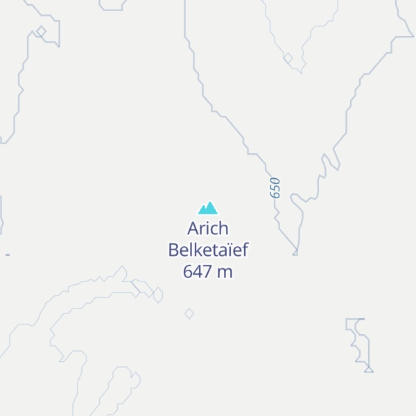 Map of Arich Belketaïef