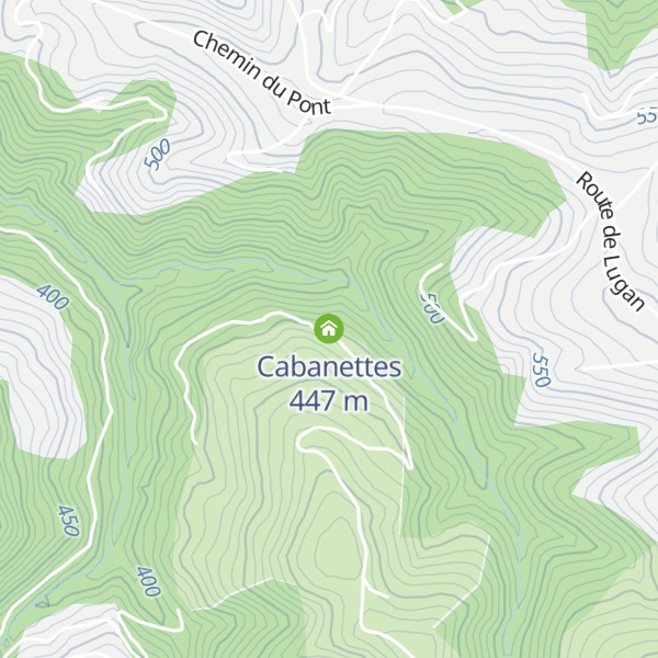 Map of Cabanettes
