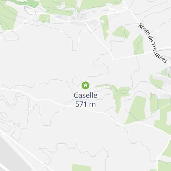 Map of Caselle