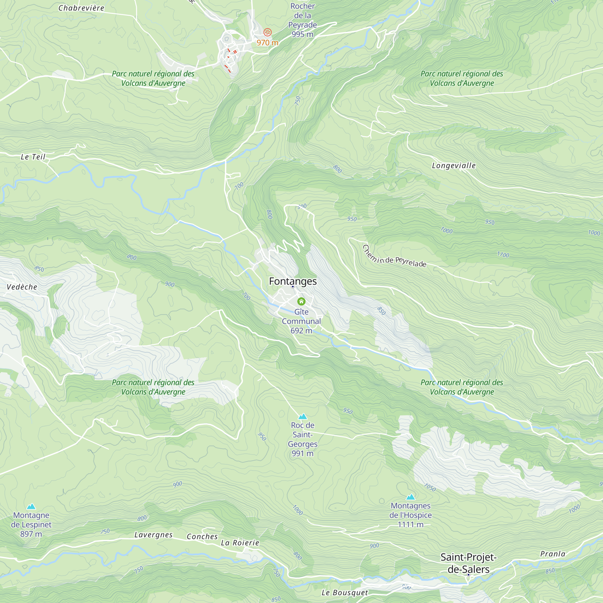 Gîte Communal map