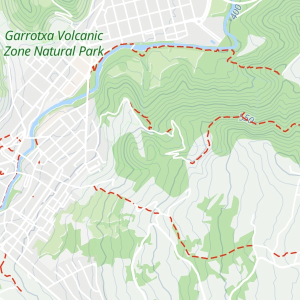 Map of Volcà de les Bisaroques