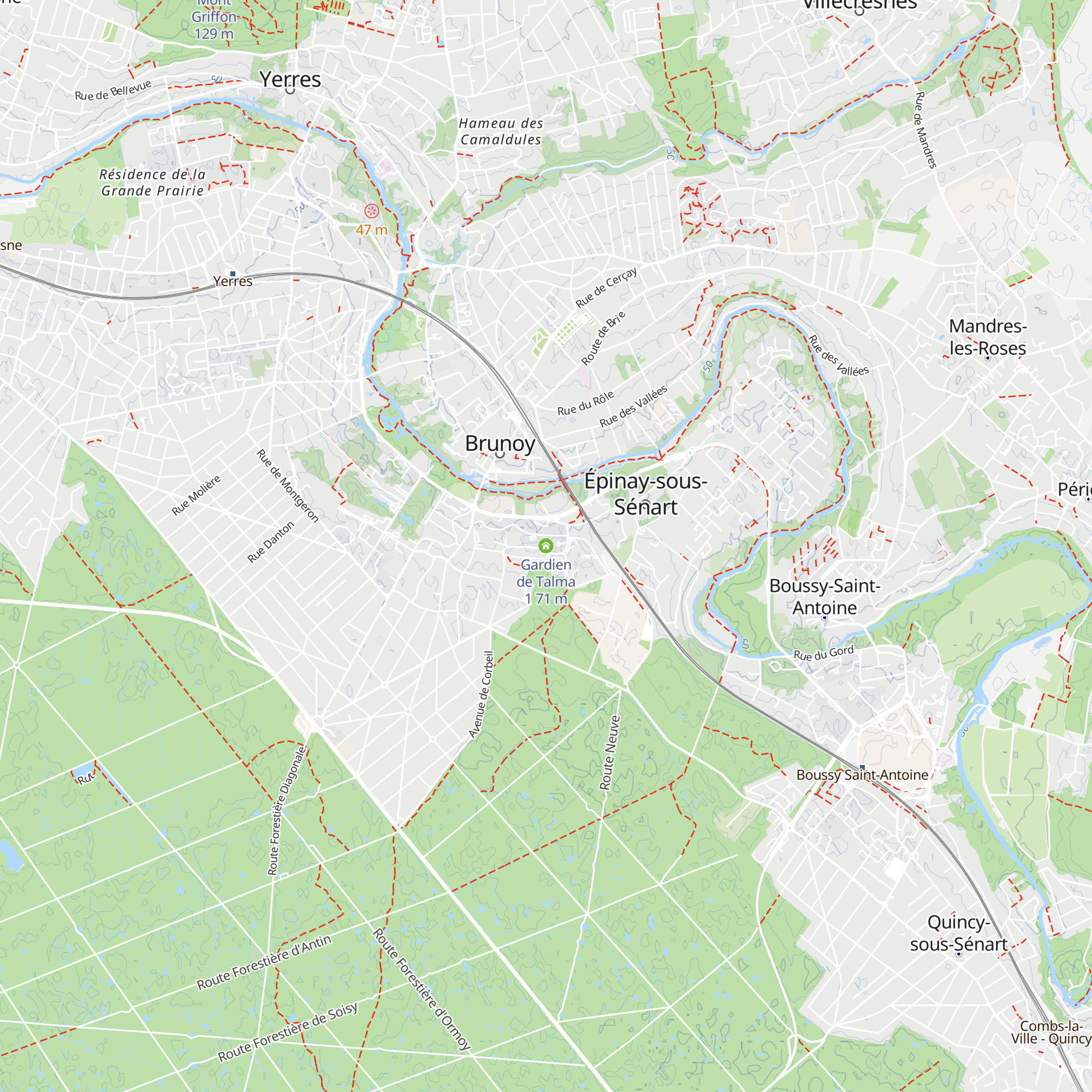 Gardien de Talma 1 map