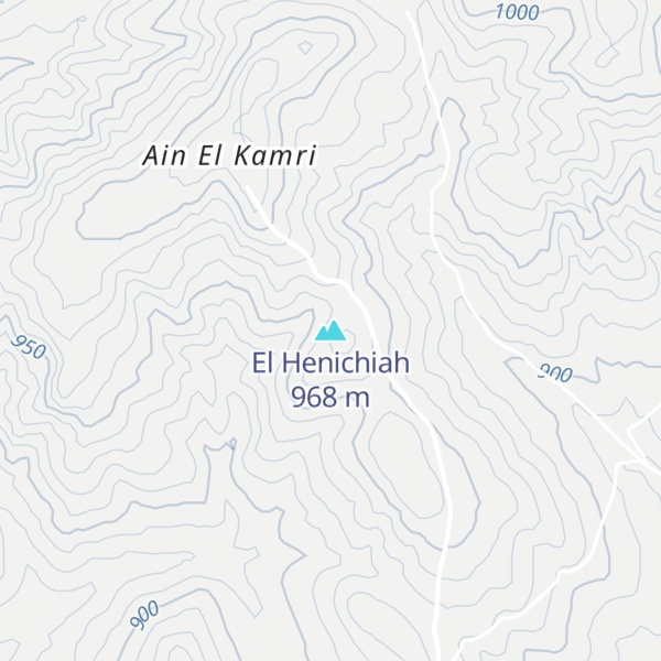 Map of El Henichiah