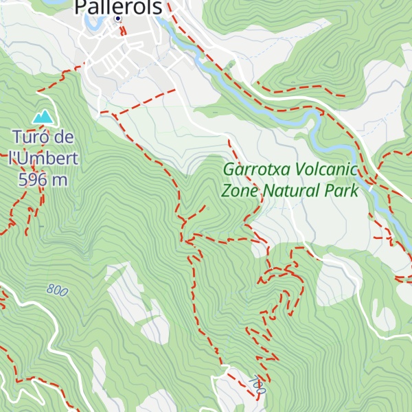 Map of Volcà de Sant Marc