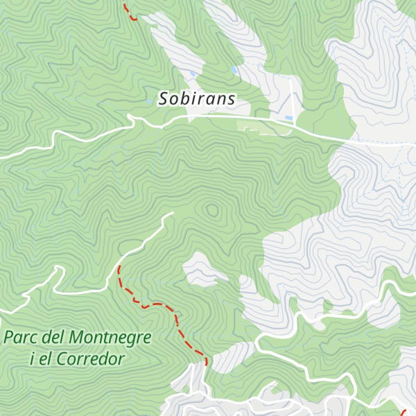 Map of Turó de Ca l'Amar