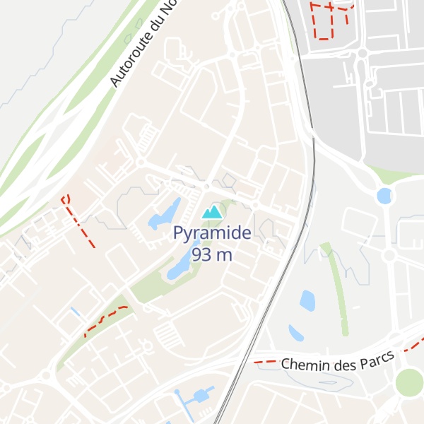 Map of Pyramide