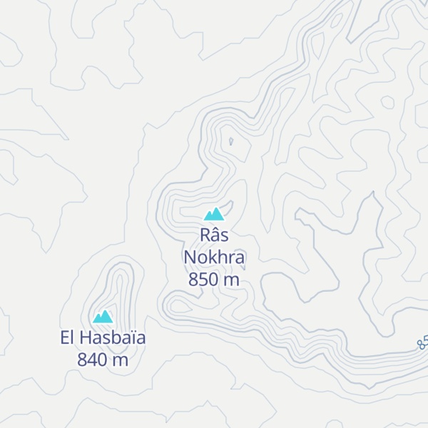 Map of Râs Nokhra