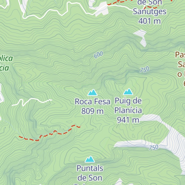 Map of Roca Fesa