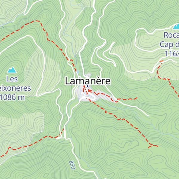Map of Gîtes municipaux