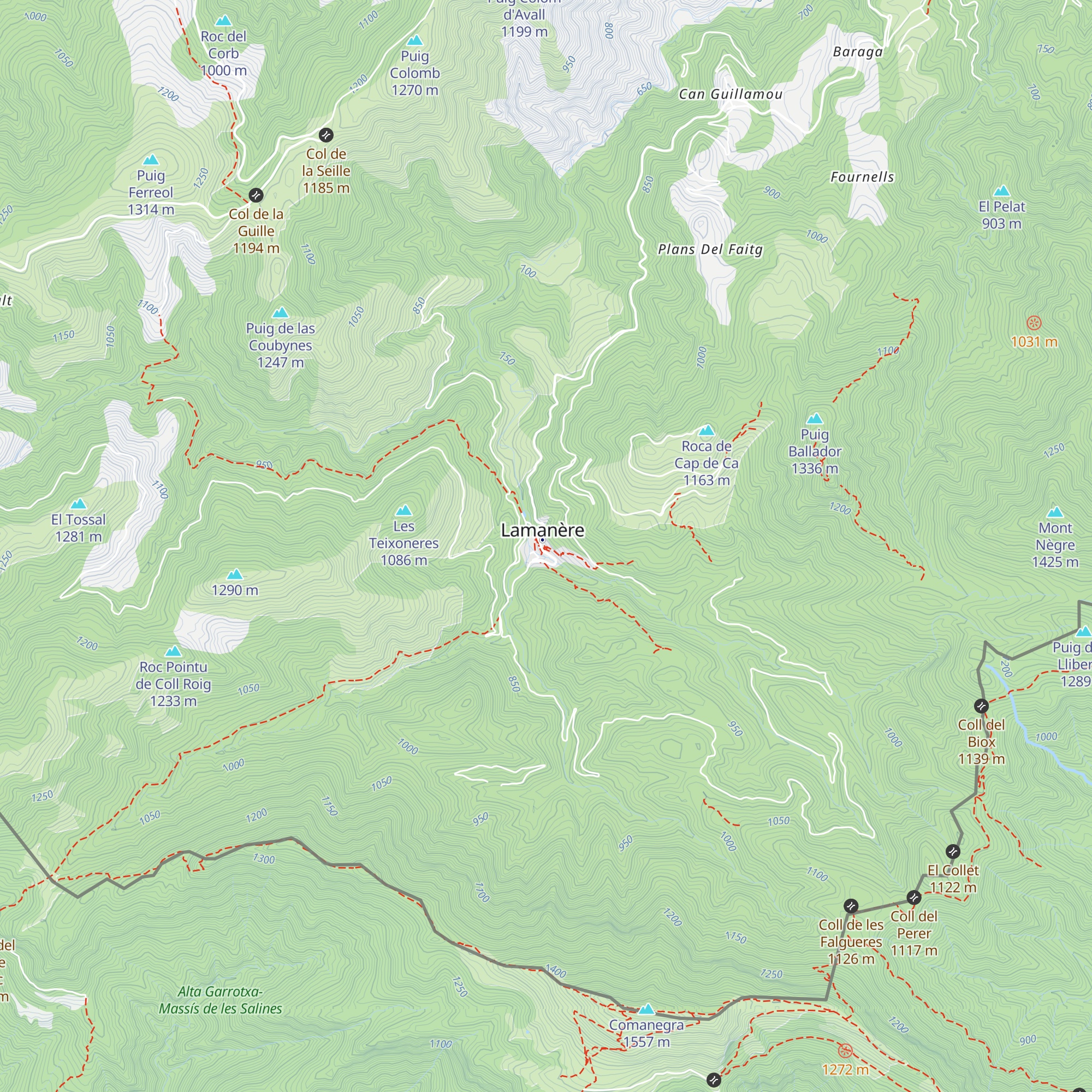 Gîtes municipaux map