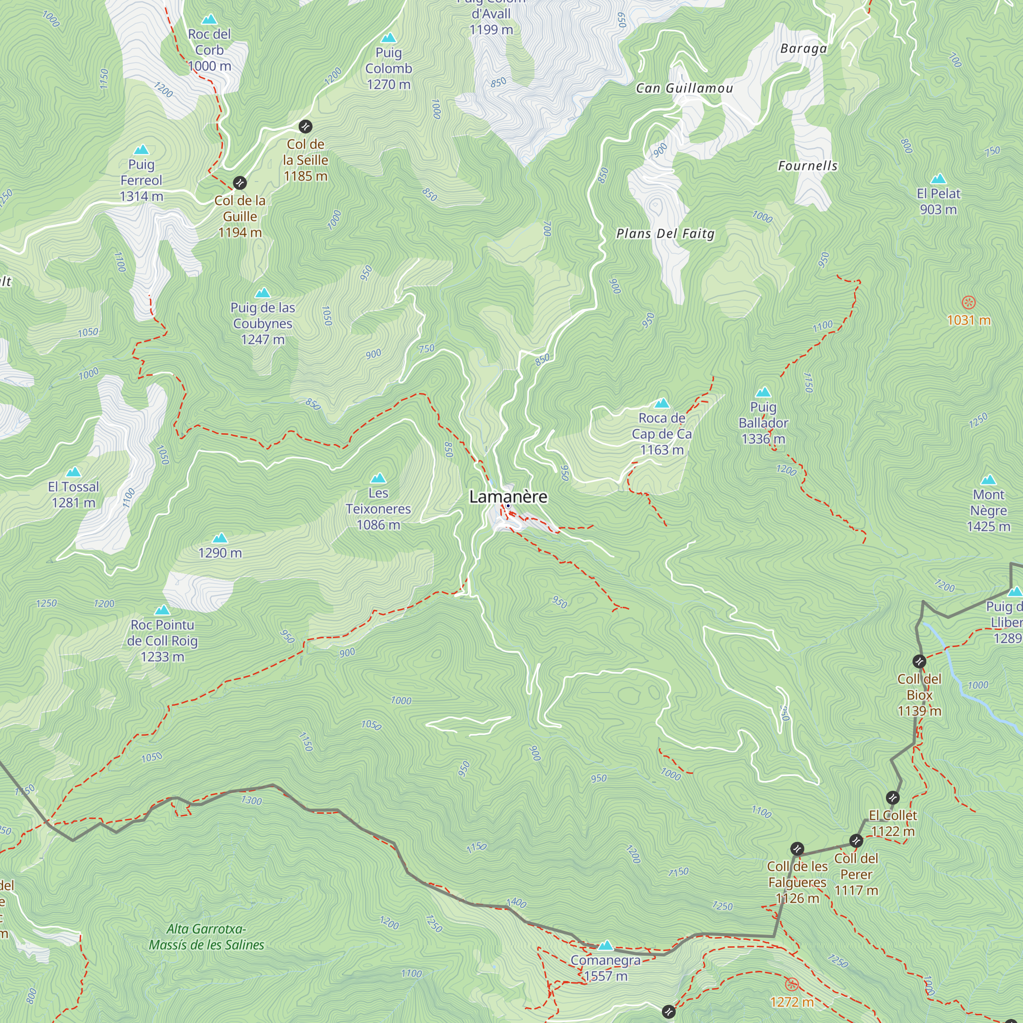Gîtes municipaux map