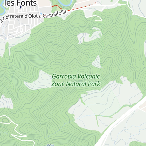 Map of Volcà de Repàs