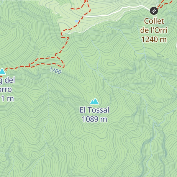 Map of L'Amorriador