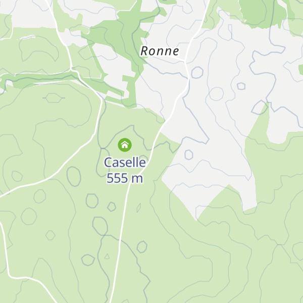 Map of Caselle