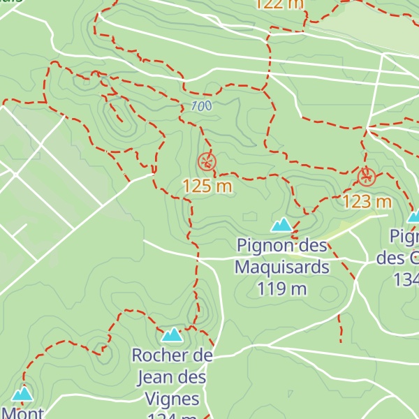 Map of Roche au Four