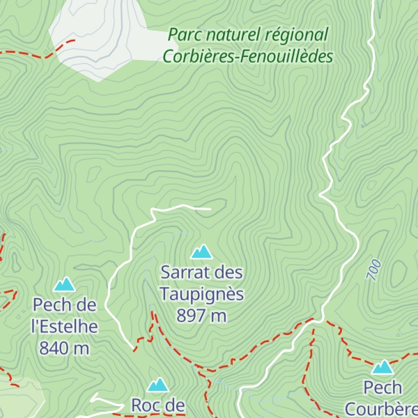 Map of Milobre de Massac