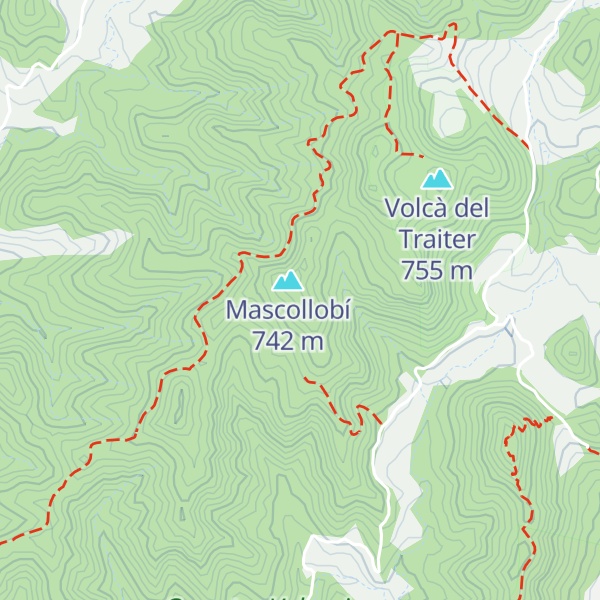 Map of Turó de les Serps