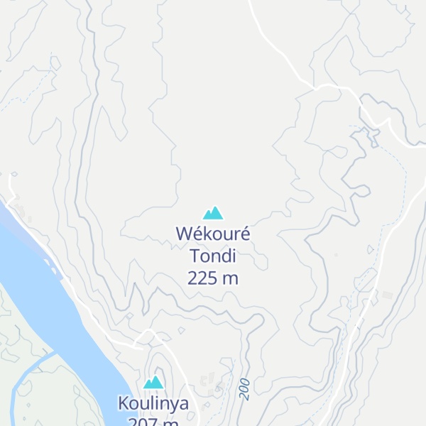 Map of Wékouré Tondi