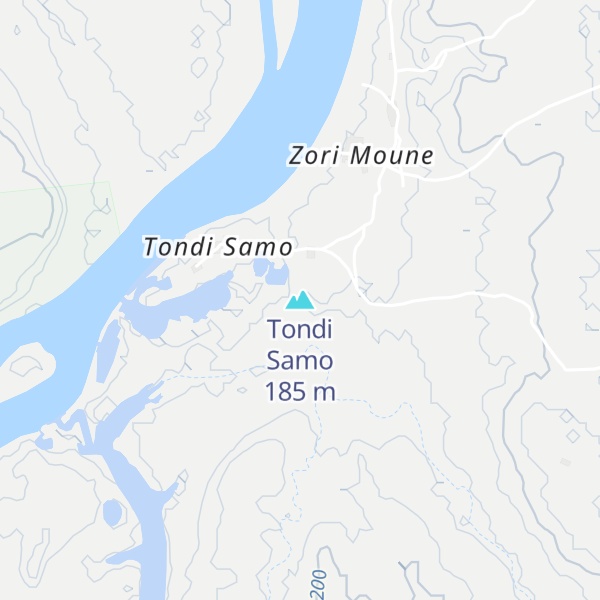Map of Tondi Samo