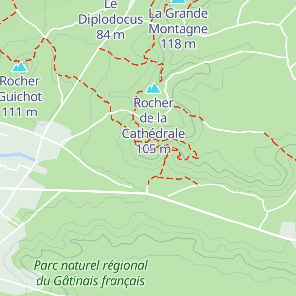 Map of J.A. Martin Pignon Sud