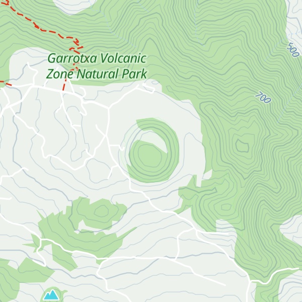 Map of Volcà de Pujalós