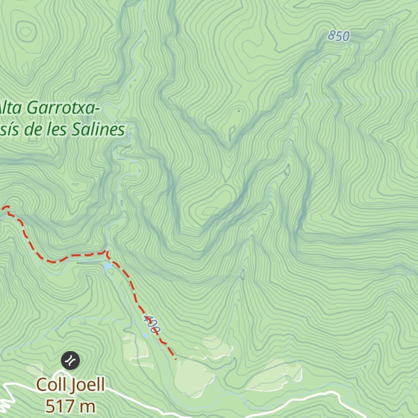 Map of Tossal Gros