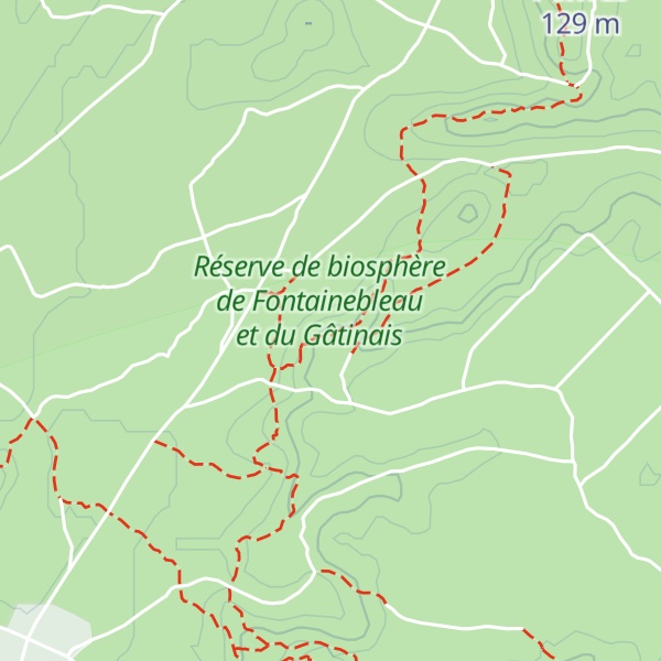 Map of La Grande Montagne