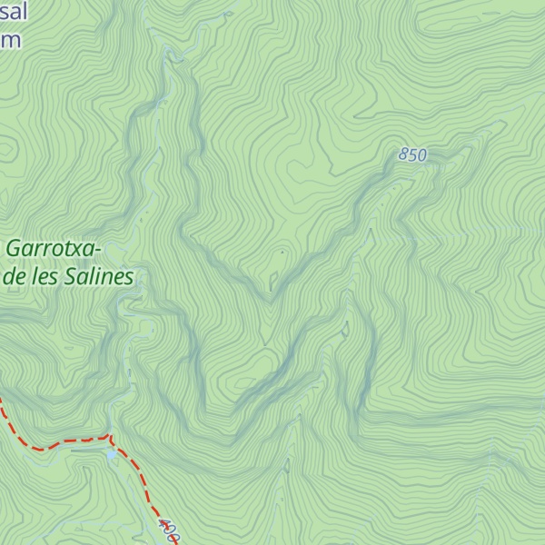 Map of Tossal de Meians
