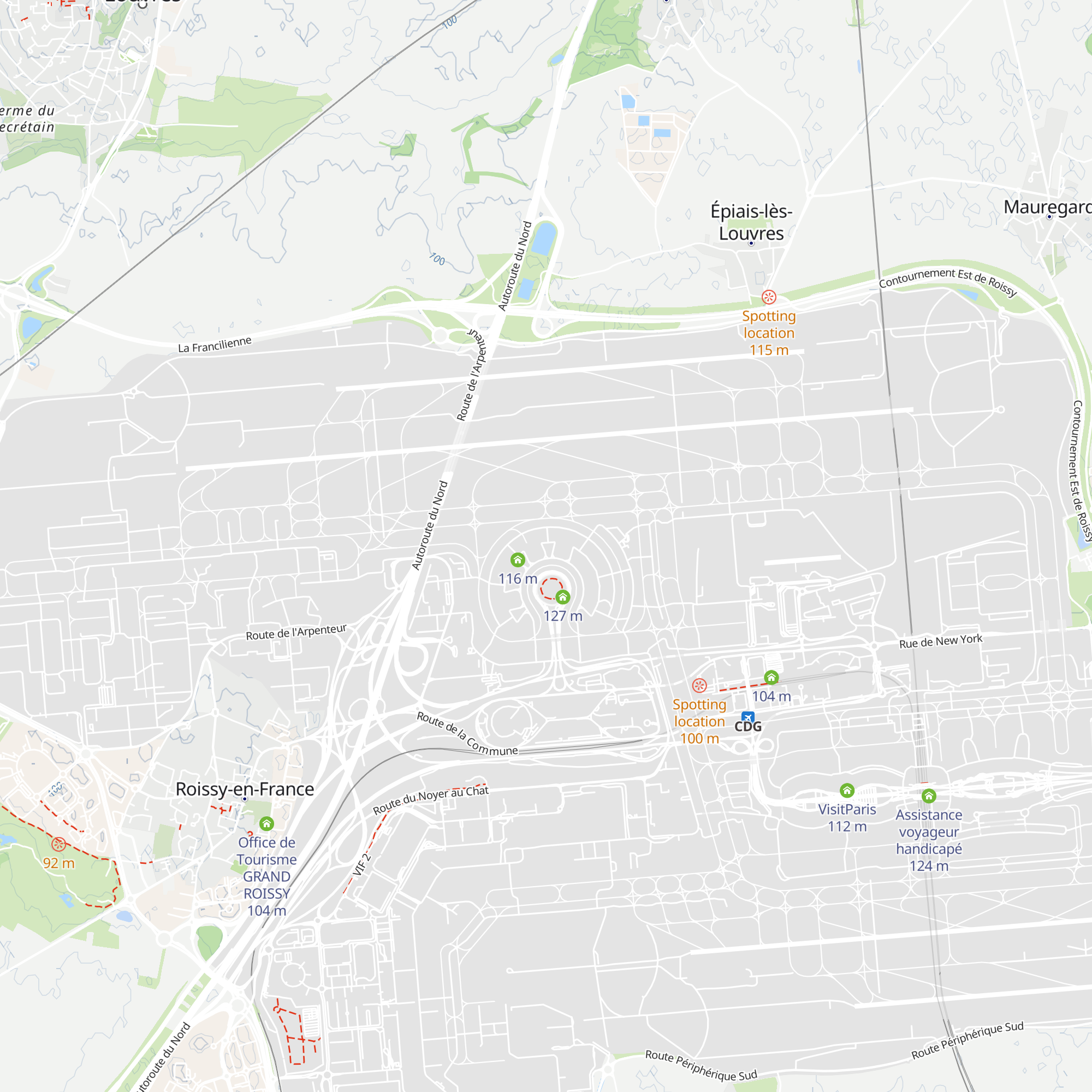 Bureau d'information map