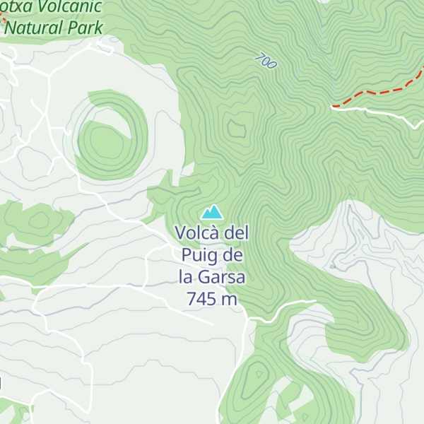 Map of Volcà del Puig de la Garsa