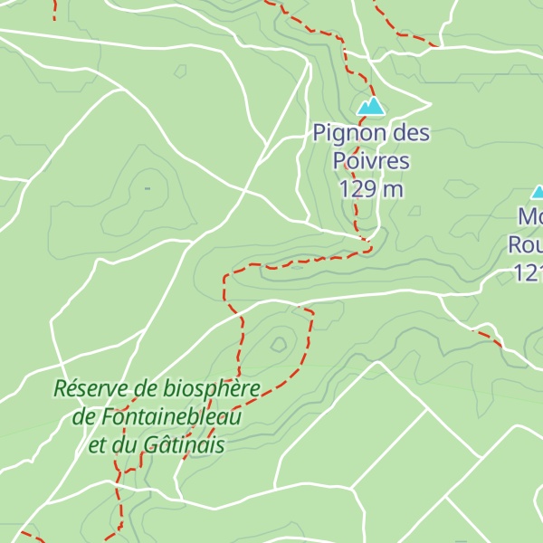 Map of Rocher de la Tortue