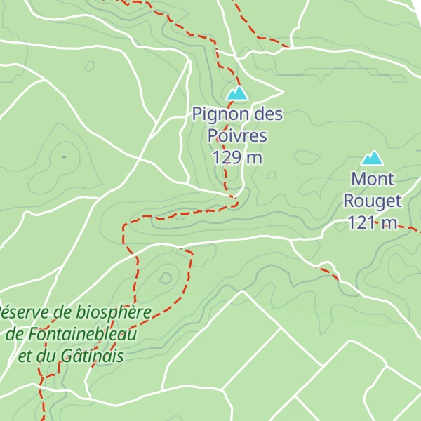 Map of Rocher de la Tortue Est
