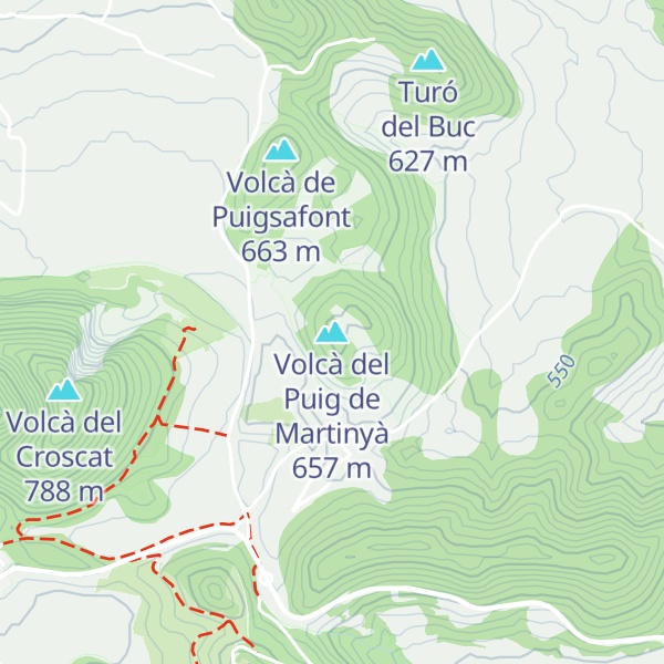 Map of Volcà del Puig de Martinyà